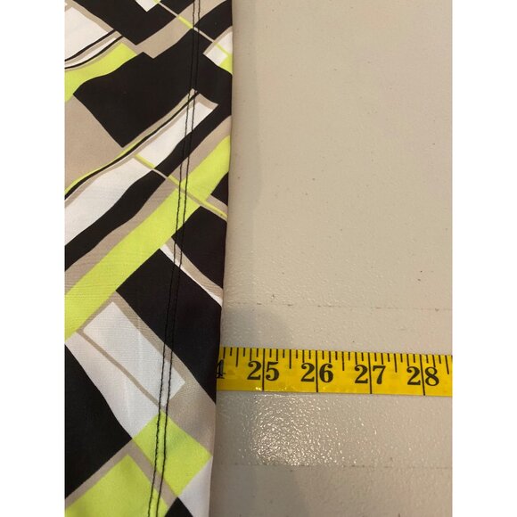 Chicos Weekends Womens Multicolored Short Sleeve Tops Size 1 Medium. - Picture 7 of 11